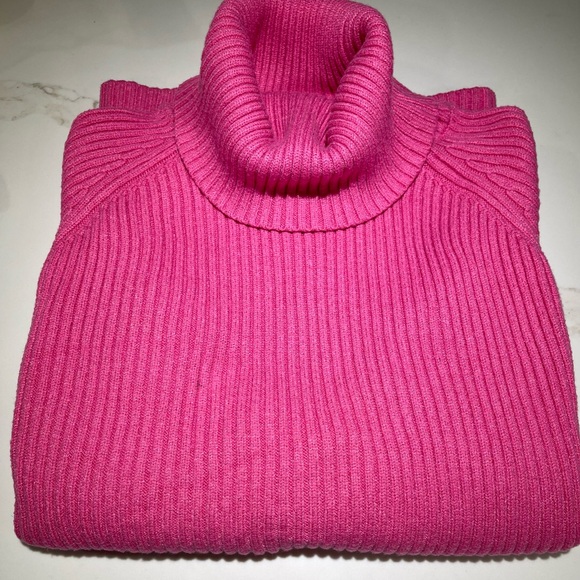 NWOT Women’s Sweater, turtleneck/cowl, long sleeve, Pink, Tag says S…see pics - Picture 7 of 7